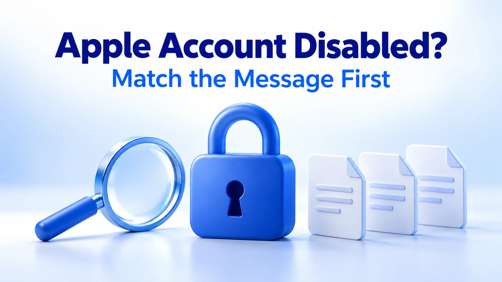 Apple ID 已停用怎么办?账号找回与官方处理流程